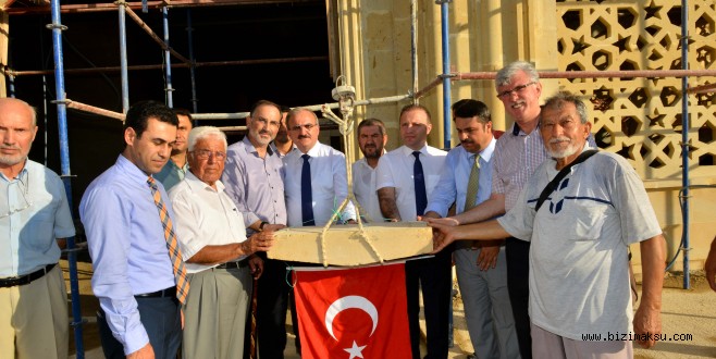 AKDENİZ ÜNİVERSİTESİ CAMİİ İNŞAATINA SON TAŞ VALİ KARALOĞLU’NDAN