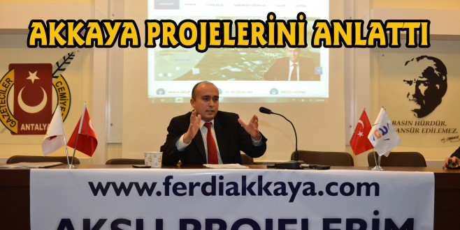 Akkayadan “Aksu Projeleri”ne görkemli tanıtım