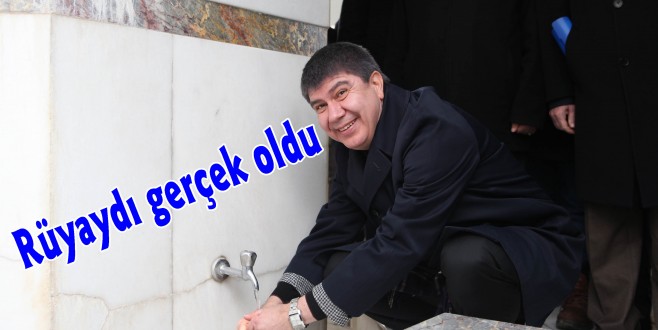  Akseki 35 yıllık su sorununu çözen Türel’i bağrına bastı