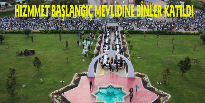 AKSU BELEDİYESİNİN MEVLİDİNE YOĞUN İLGİ