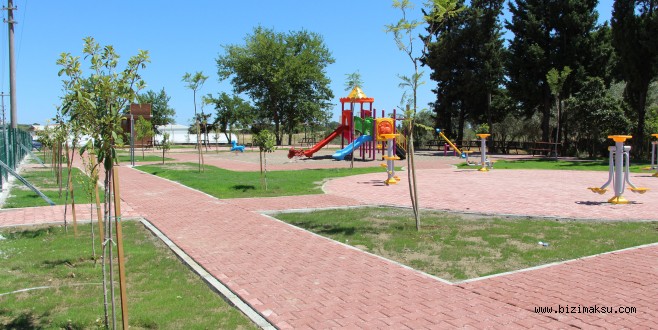 AKSU’DA 27 PARK YAPILDI, İLÇE PARK CENNETİ OLDU