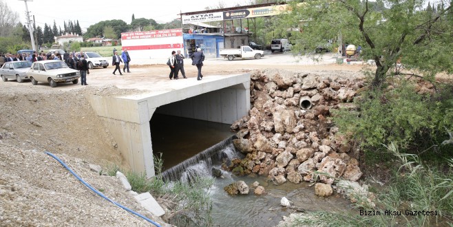 Aksu'da 30 yıllık sorun çözüldü