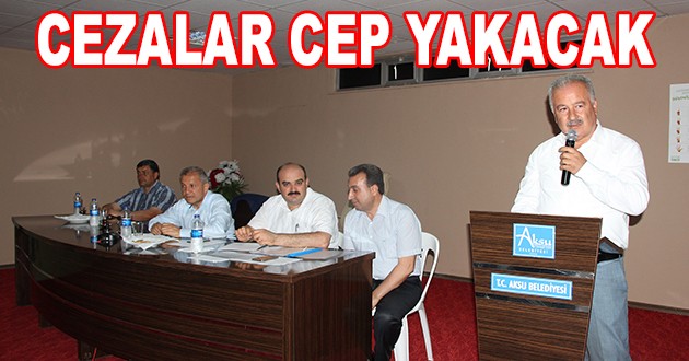 AKSU’DA GIDA TOPLANTISI YAPILDI