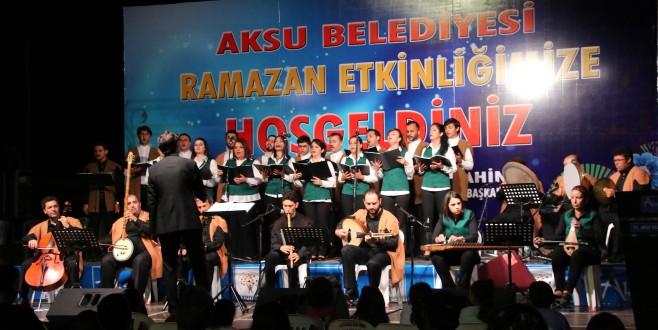 Aksu’da Ramazan buluşması