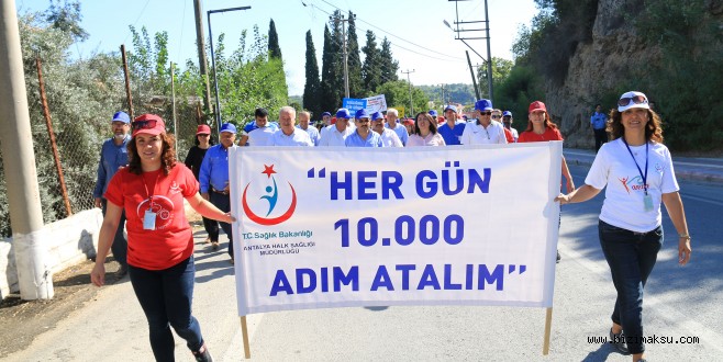 AKSU’DA SAĞLIK YÜRÜYÜŞÜ