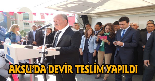 AKSU’DA ŞAHİN DÖNEMİ BAŞLADI