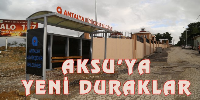 AKSU’DA SORUNLAR ÇÖZÜLÜYOR, HALK MEMNUN