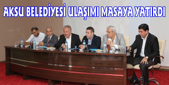 AKSU’DA ULAŞIM SORUNLARI ÇÖZÜLÜYOR