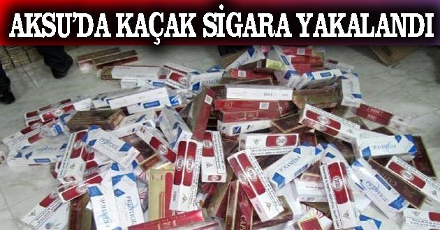 AKSU EMNİYET MÜDÜRLÜĞÜNDEN KAÇAĞA GEÇİT YOK