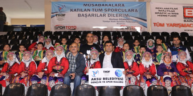 AKSU HALK DANSLARINDA FİNALE ÇIKTI