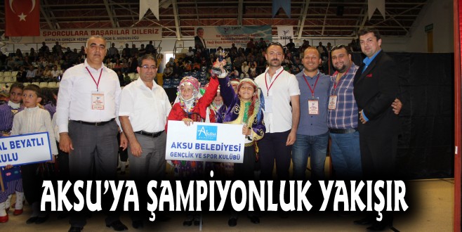 AKSU, HALK DANSLARINDA YİNE ŞAMPİYON
