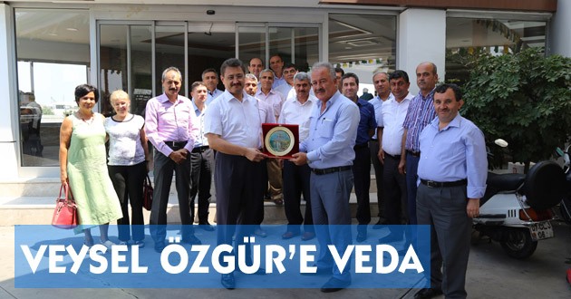 AKSU KAYMAKAMI ÖZGÜR’E VEDA