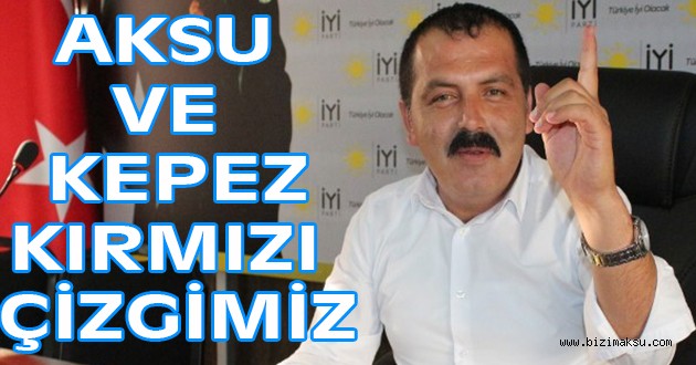 AKSU VE KEPEZ KIRMIZI ÇİZGİMİZ