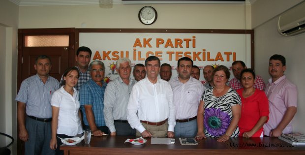 “Aksu’da Ziyaret ve İncelemelerde bulundu''
