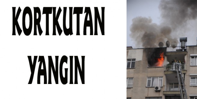ALEVLERDEN İTFAİYE EKİBİ KURTARDI