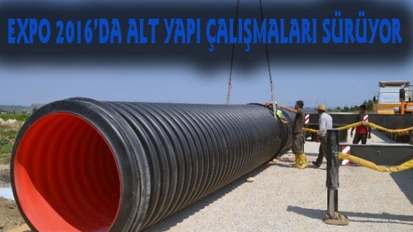 Altyapı Çalışmaları Devam Ediyor