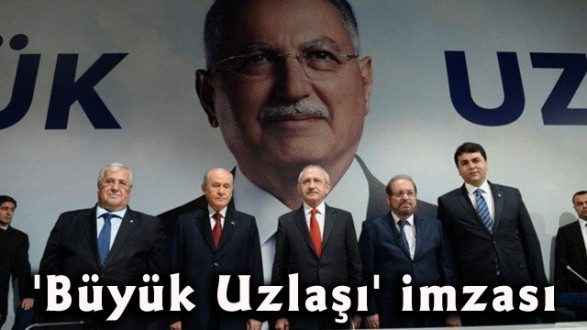 Ankara'da 'Büyük Uzlaşı' imzası