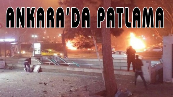 Ankara'da şiddetli patlama