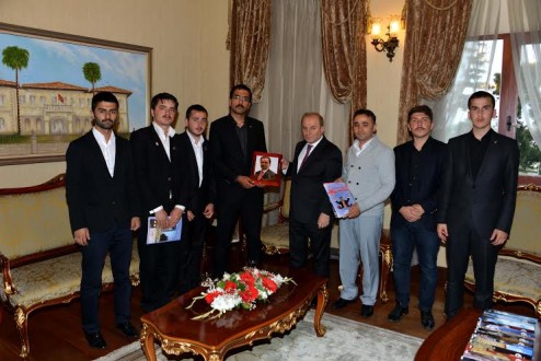 ANTALYA ALPEREN OCAKLARI’NDAN VALİ VE EMNİYET MÜDÜRÜ ZİYARETİ
