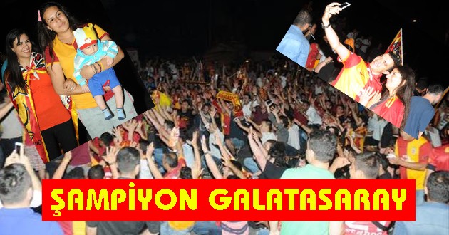 Antalya'da Şampiyonluk Kutlaması