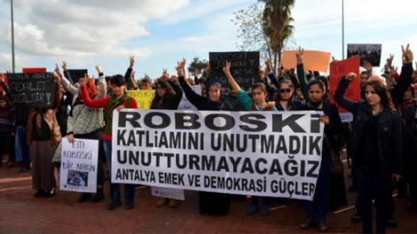Antalya'da Uludere Protestosu
