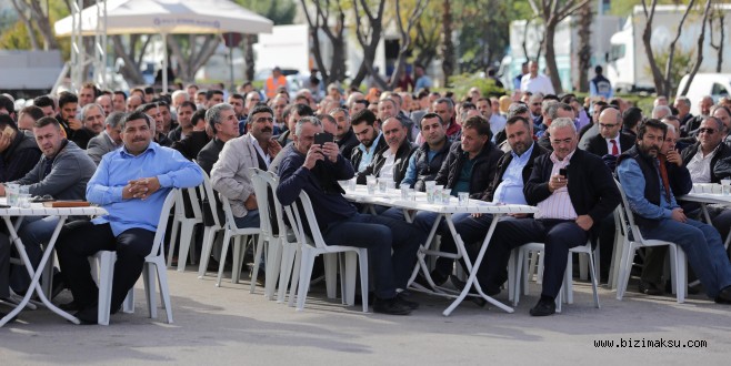 Antalya Toptancı Hal’inde Yeni Sezon Dualarla Açıldı