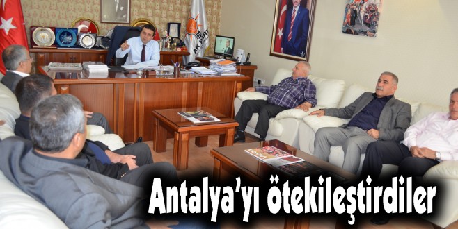 Antalya’yı ötekileştirdiler