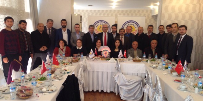 ANTÜMDER AGC Başkanı Mevlüt Yeni'yi ağırladı