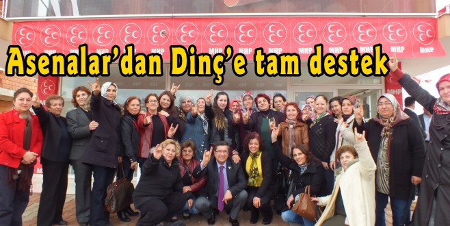 Asenalar’dan Dinç’e tam destek