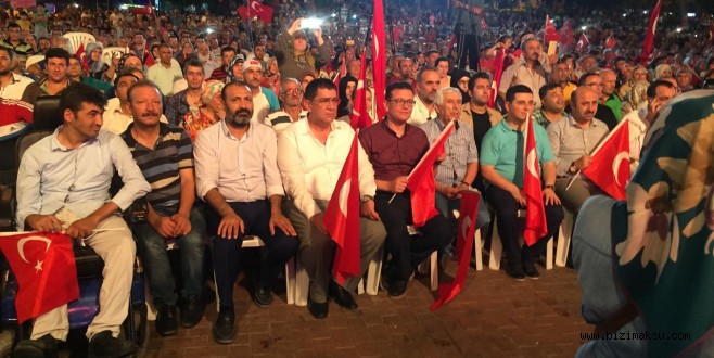 ATAY USLU HER GECE BAŞKA BİR MEYDANDA DEMOKRASİ NÖBETİNDE