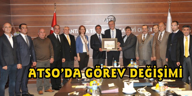 ATSO’DA GÖREV DEĞİŞİMİ
