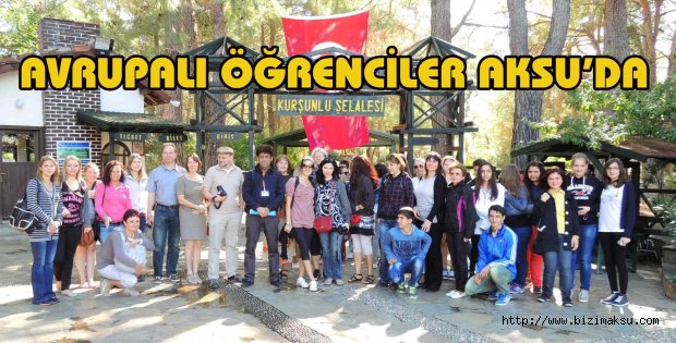 AVRUPALI ÖĞRENCİLER AKSU’DA