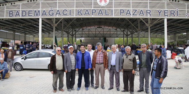 Bademağacı’na Avrupa Standartlarında Kapalı Pazaryeri Yapıldı