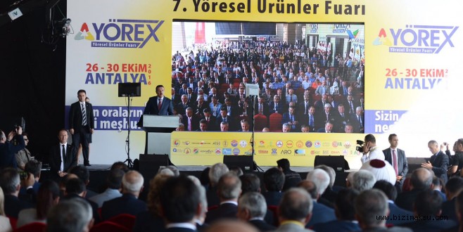 Bakan Tüfenkci, 7. Yörex Yöresel Ürünler Fuarı’nın Açılışını Yaptı