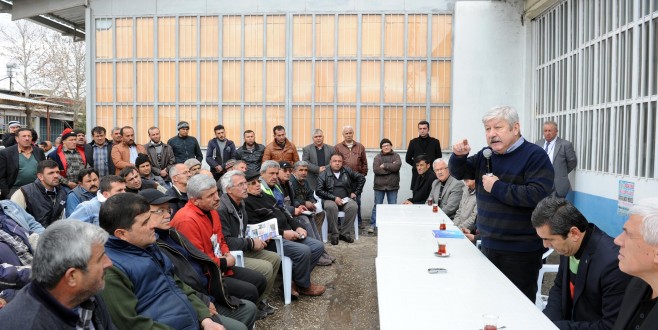 BAŞKAN AKAYDIN, ‘KÖYLERDE YAŞAMI MUTLU HALE GETİRECEĞİZ’