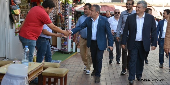 Başkan Böcek’e Alanya’da Sıcak Karşılama