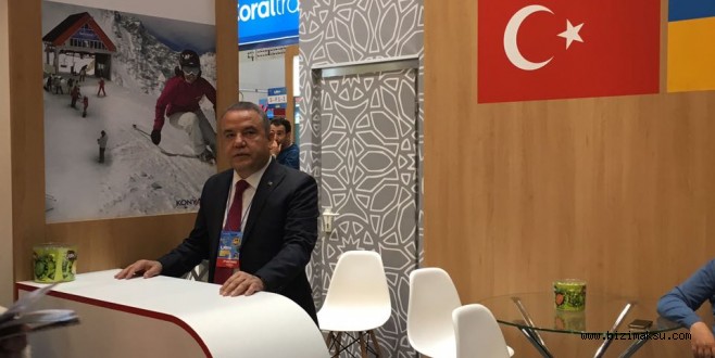 Başkan Böcek, Kiev’de Konyaaltı’nı Konuştu