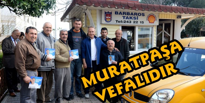 Başkan Evcilmen, “Muratpaşa seçmeni vefalıdır”