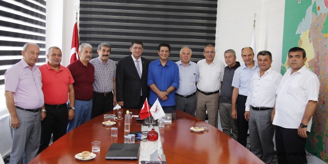 Başkan Genç, AESOB Yönetimini Ağırladı