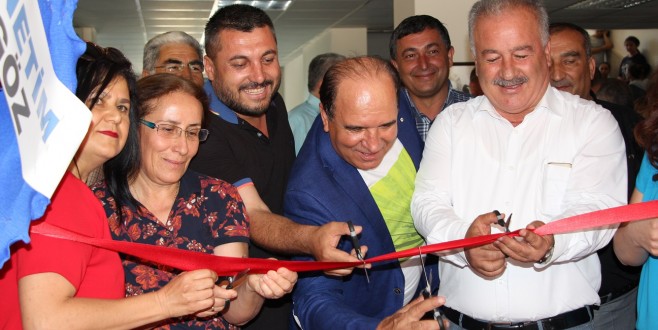 BAŞKAN ŞAHİN; AKSU ANADOLU LİSESİ RESİM SERGİSİNDE