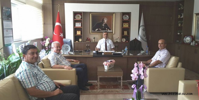  BAŞKAN ŞAHİN’DEN YENİ KURUM MÜDÜRLERİNE ZİYARET