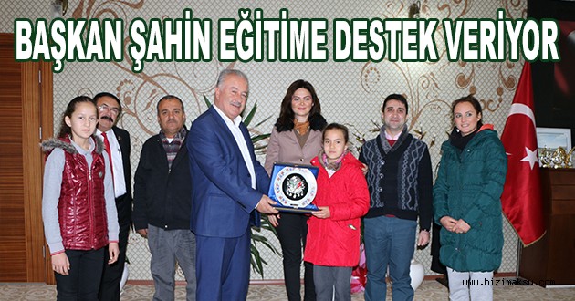 BAŞKAN ŞAHİN’İN EĞİTİME KATKILARI SÜRÜYOR