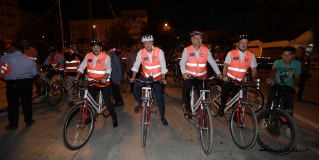 Başkan Türel Burdur’da farkındalık için pedal çevirdi