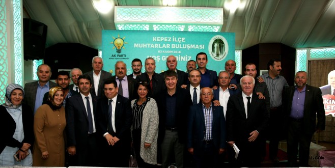 Başkan Türel Muhtarlarla Buluştu