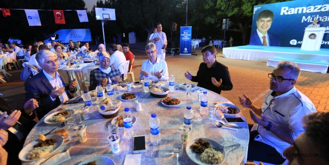 Başkan Türel, şehit ve gazi aileleri ile iftar yaptı