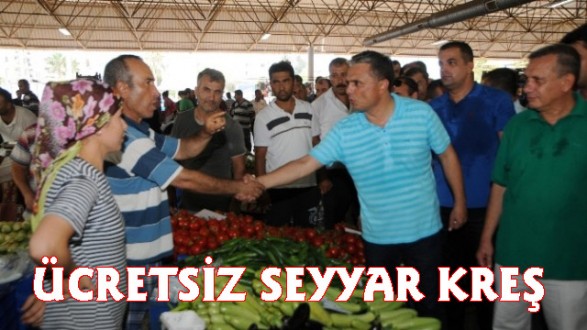 Başkan Uysal'dan, Pazara Giden Annelere Kreş Müjdesi