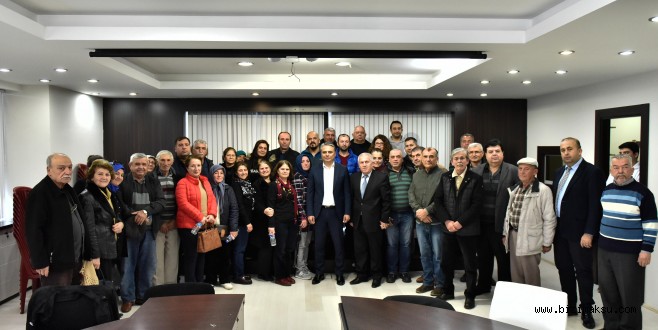 BAŞKAN UYSAL, KIRCAMİLİLERLE BULUŞTU