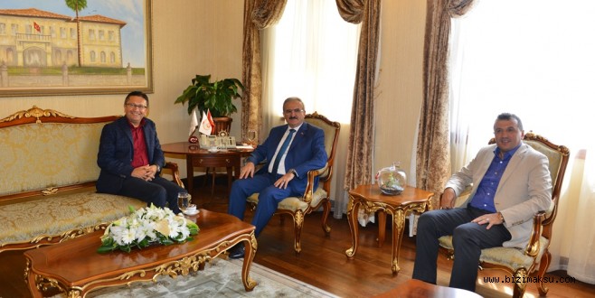 BELEDİYE BAŞKANI TİRYAKİ’DEN VALİ KARALOĞLU’NA ZİYARET