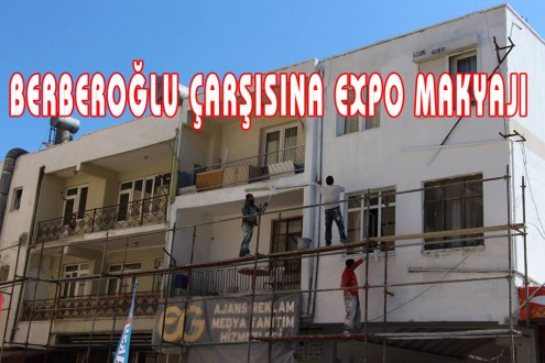 BERBEROĞLU ÇARŞISINA EXPO MAKYAJI