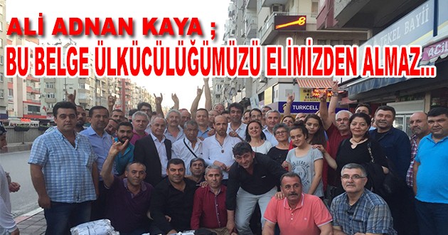 BU BELGE ÜLKÜCÜLÜĞÜMÜZÜ ELİMİZDEN ALMAZ….